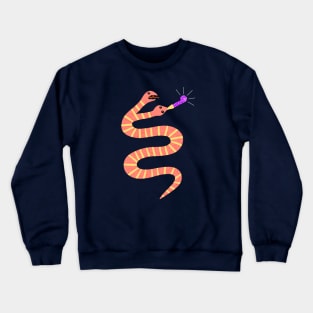 SNAKE PRANKSTER funny birthday surprise joke Crewneck Sweatshirt